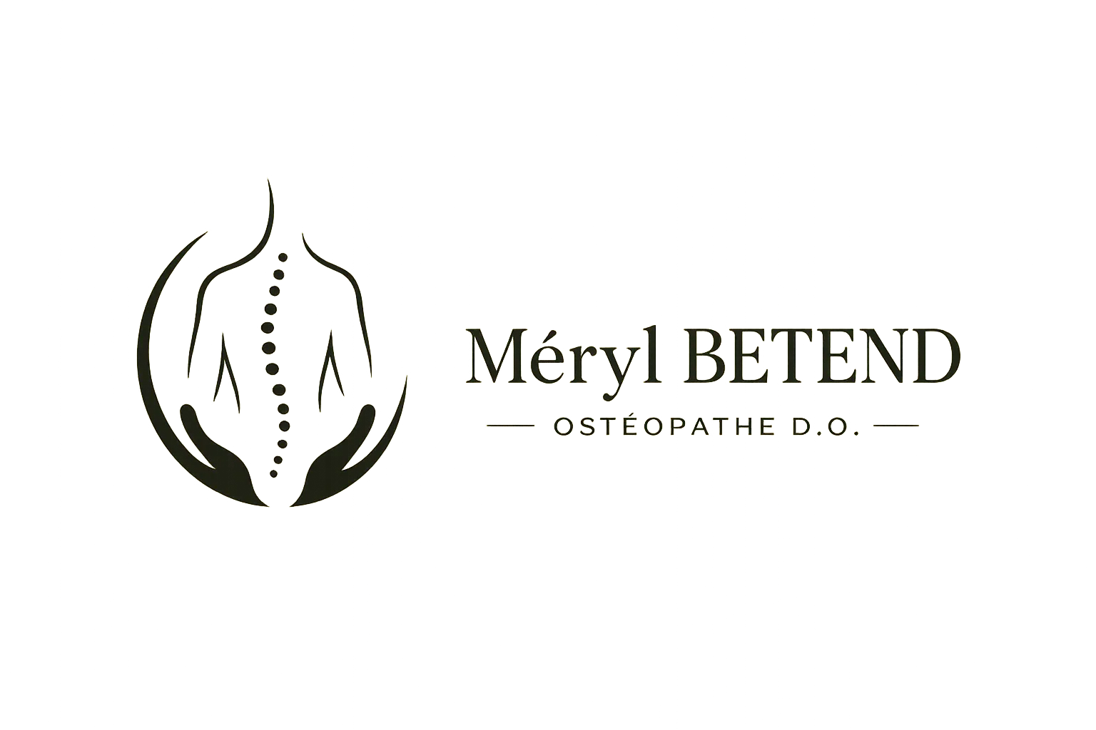 Logo Méryl Betend, ostéopathe